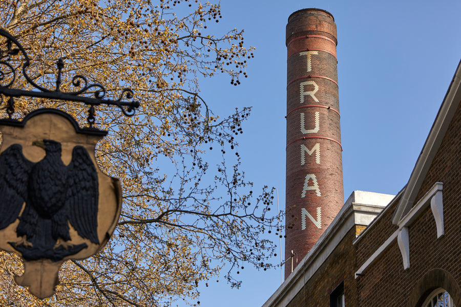 Truman chimney on Brick Lane
