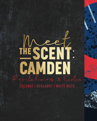 Meet the Scent: Camden. Coconut, bergamot and white musk.