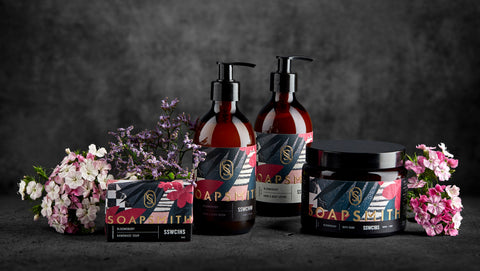 Bloomsbury soaps, washes and bath soak
