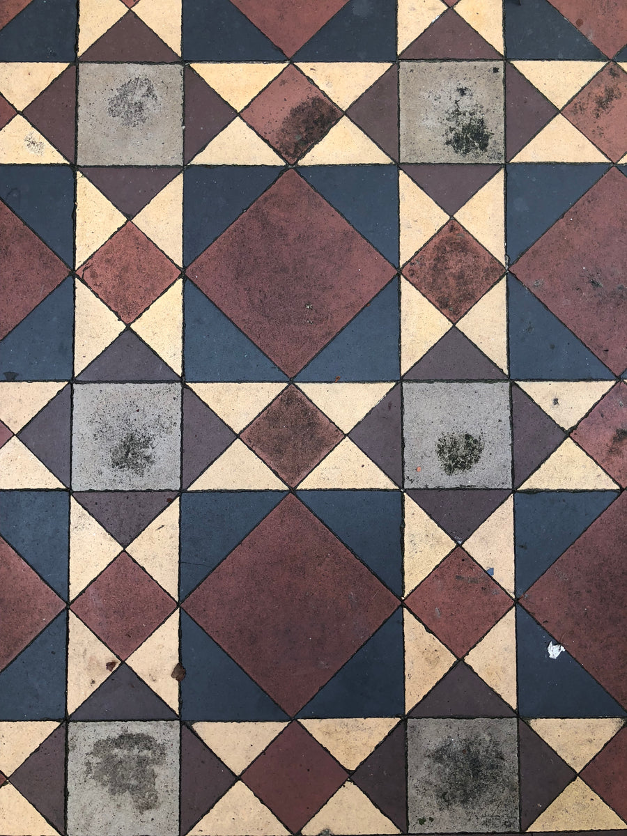 Victorian tile detail from the Lavender Hill photo archive